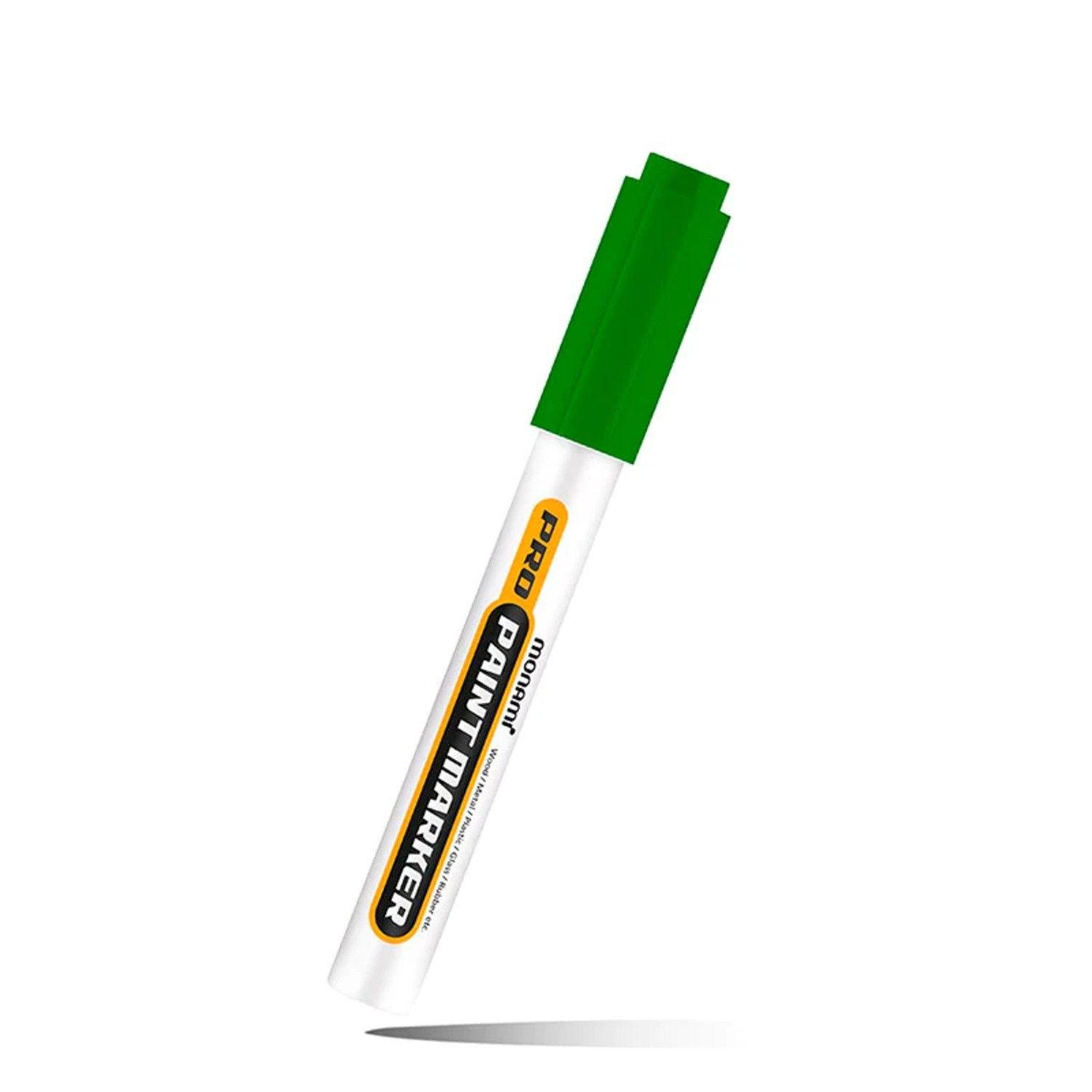 Marcador óleo Monami Pro verde-0