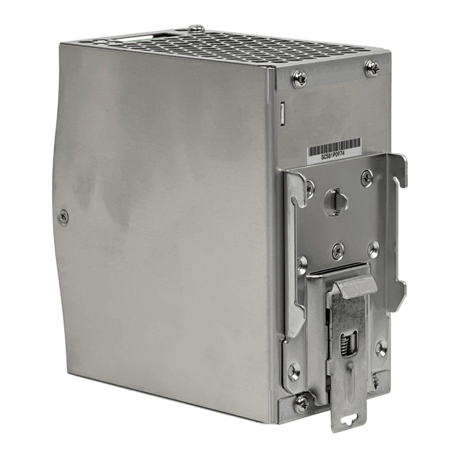 Fuente de poder Meanwell 24 V 240 W 10 A ajustable 24-28 V ancho 63 mm-2
