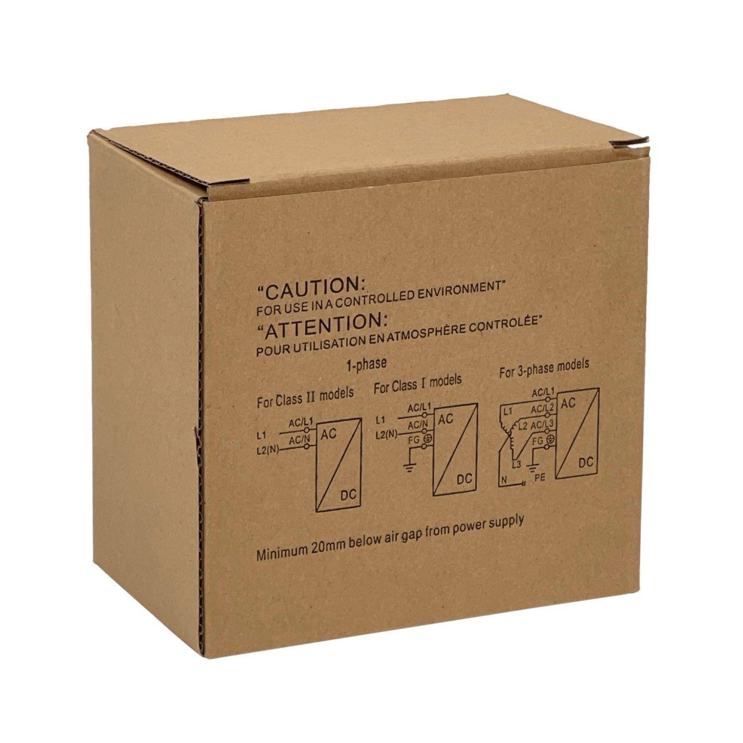 Fuente de poder Meanwell 24 V 240 W 10 A ajustable 24-28 V ancho 63 mm-4