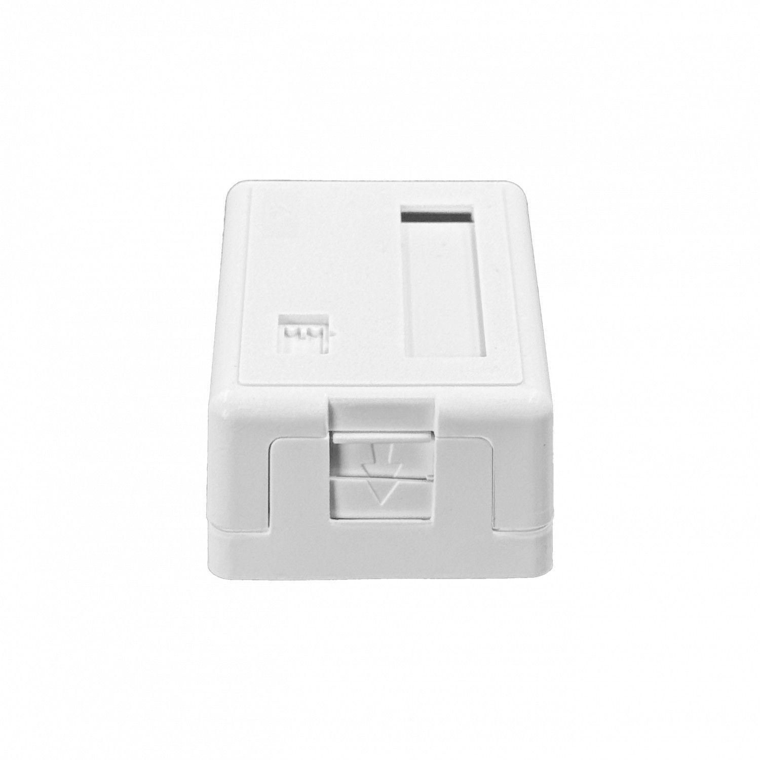 Roseta Furukawa 1-Keystone sobrepuesta 27x45x66 mm blanca-2
