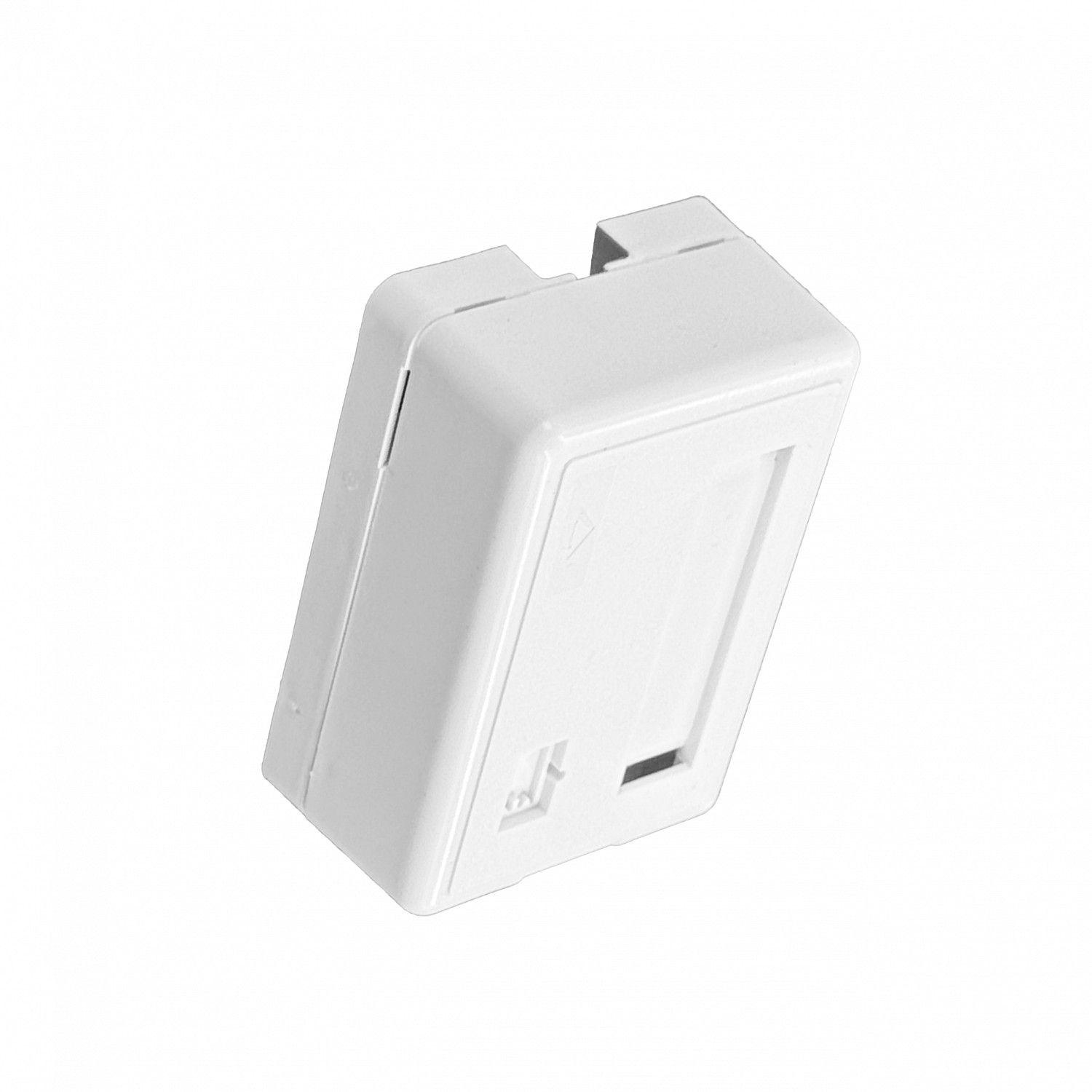 Roseta Furukawa 1-Keystone sobrepuesta 27x45x66 mm blanca-3