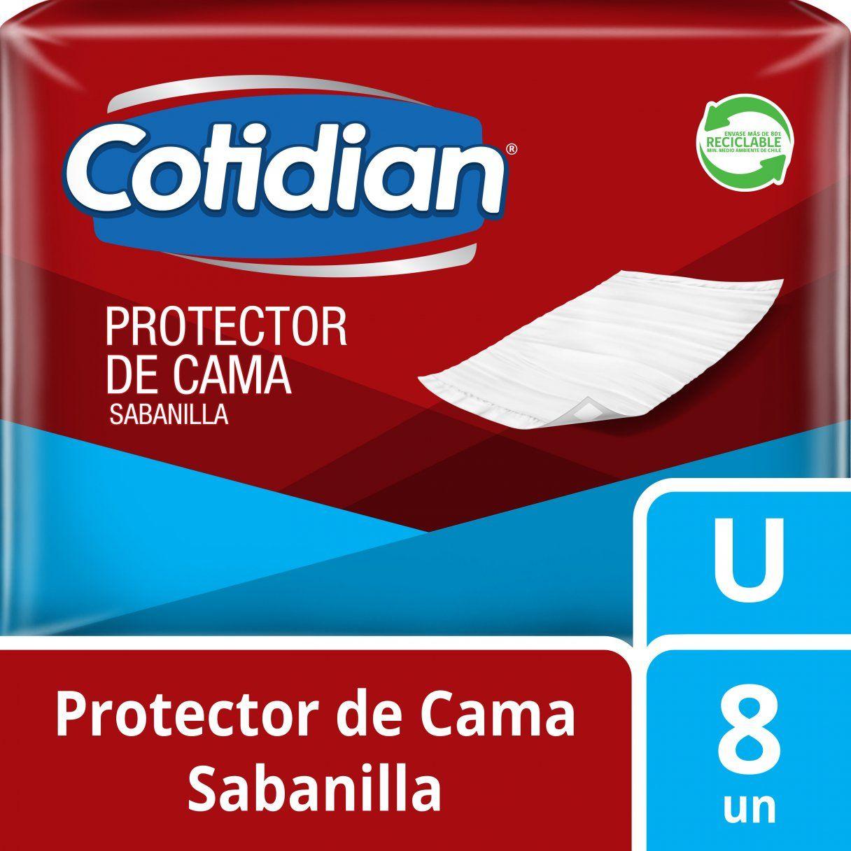 Protector de cama Cotidian 60 x 90 cm 8 unidades-1