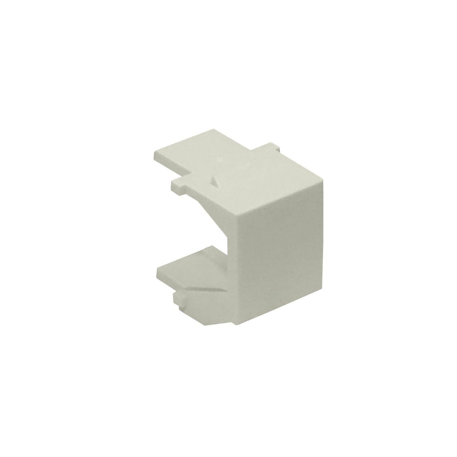 Tapa keystone Furukawa módulo ciego 10 unidades blanca-0