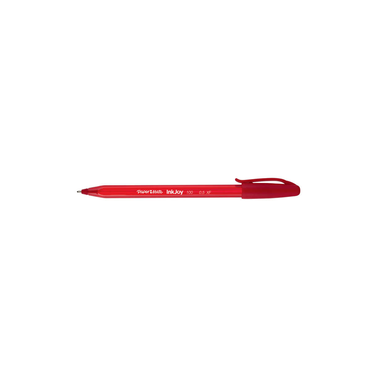 Lápiz pasta Paper Mate InkJoy 100 XF punta fina 0,7 mm rojo-0