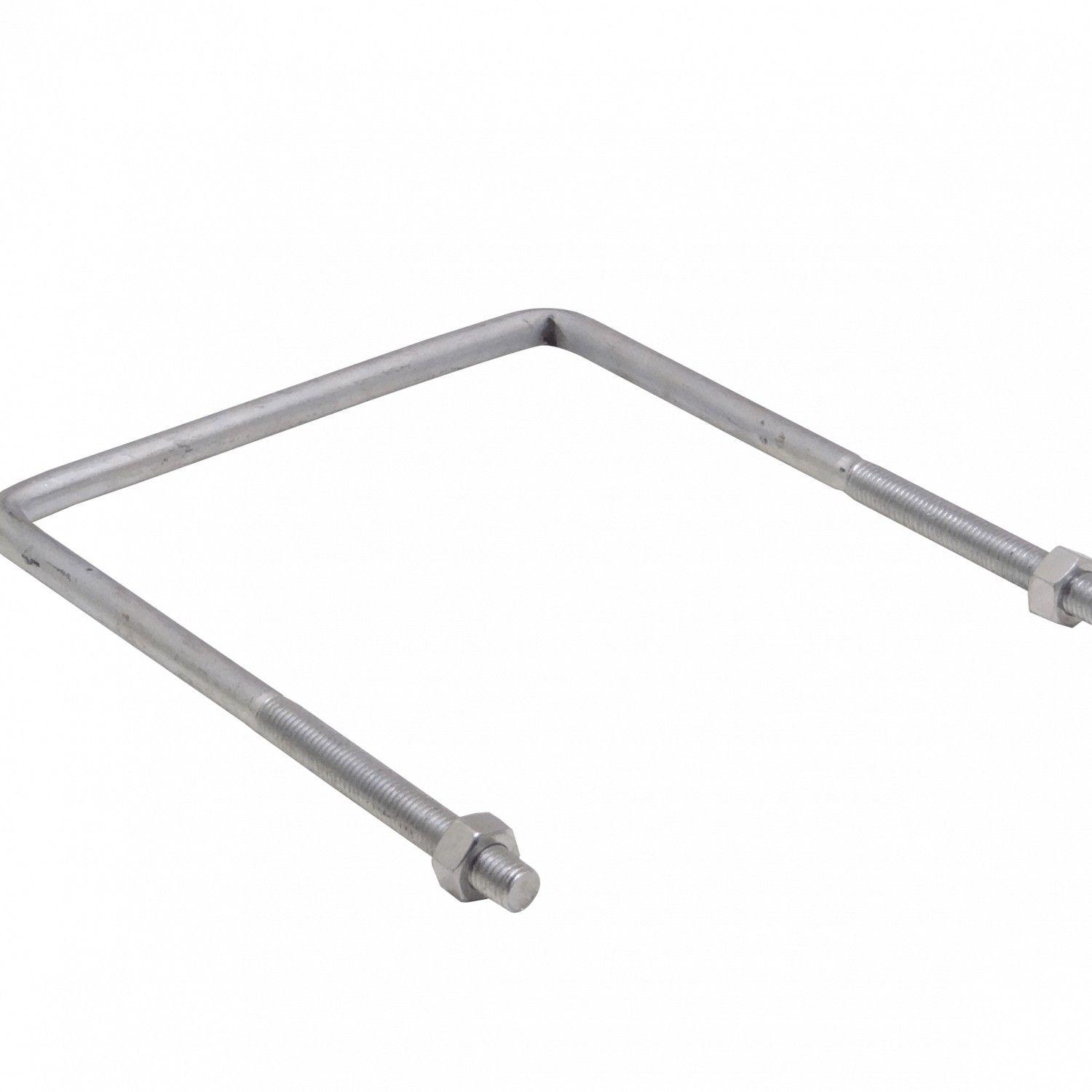 Abrazadera BT 9/16 para poste 240x260x14x115 mm con tuercas de 15/16 pulgadas-1