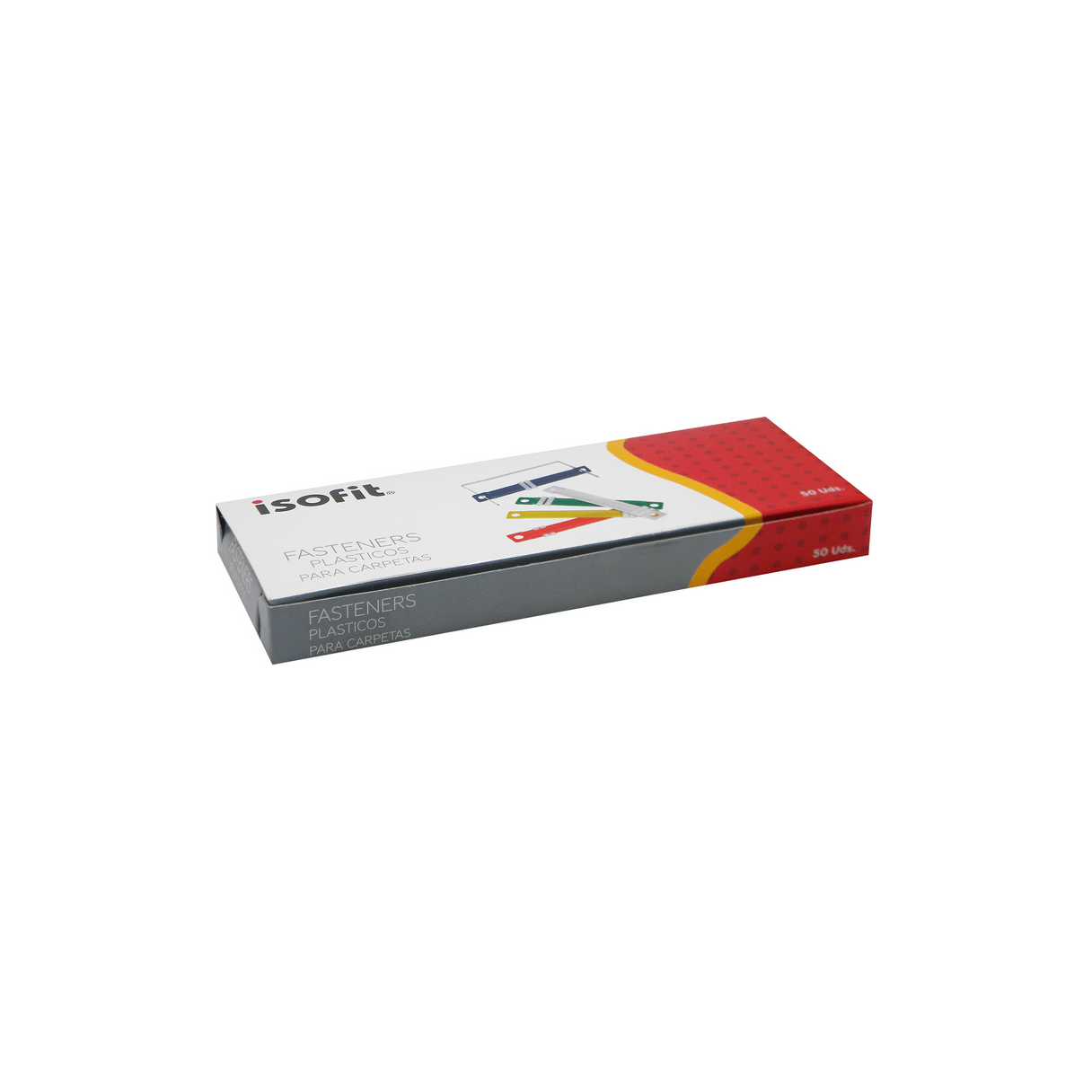 Accoclip plástico Isofit caja de 50 unidades surtidas-0