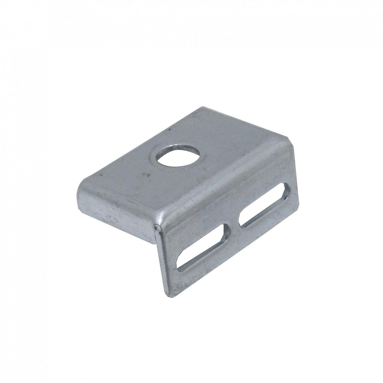 Pieza metálica para colgante M16 M8 espesor 3 mm 75x44x35 mm-3