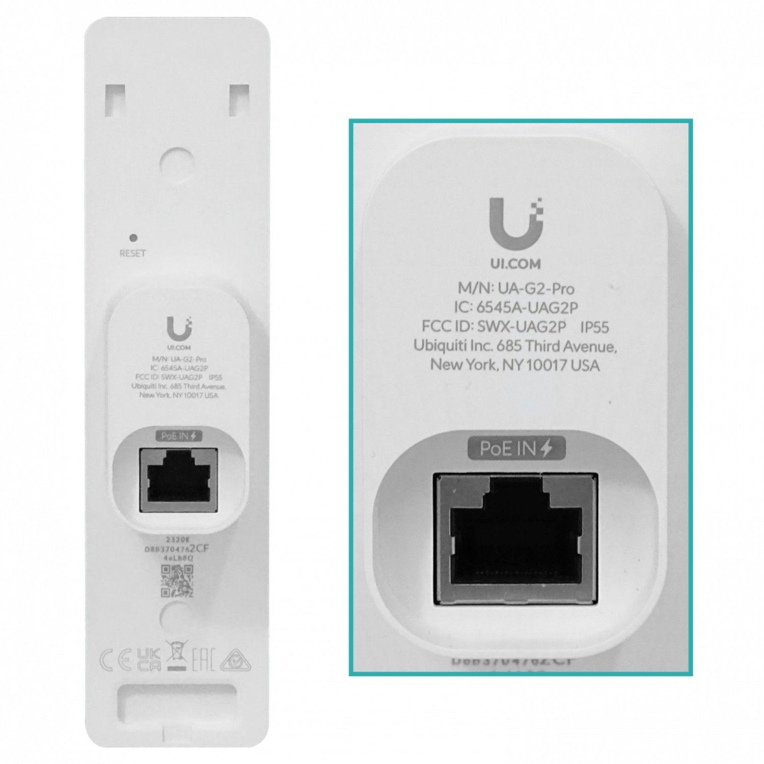 Timbre Ubiquiti IP55 con lector de tarjetas NFC-2