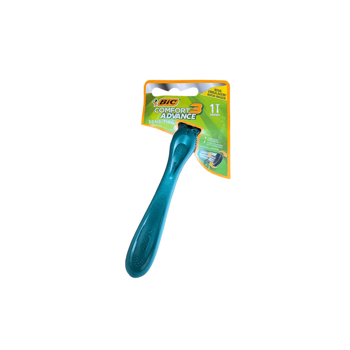 Máquina de afeitar BIC Comfort Sensitive 3 hojas cartela de 12 unidades-1