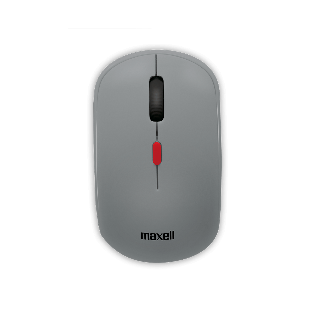 Mouse inalámbrico Maxell USB gris-0
