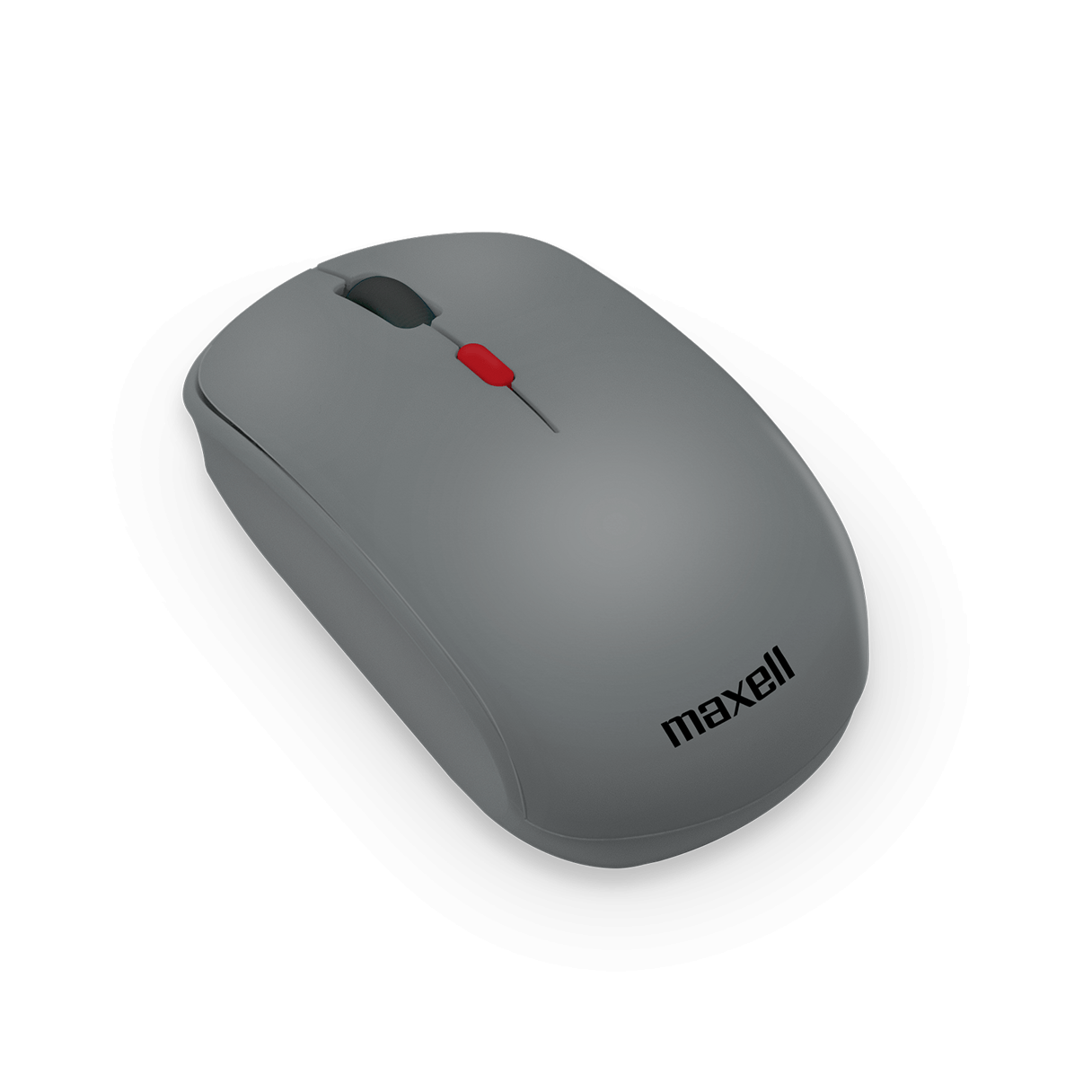 Mouse inalámbrico Maxell USB gris-1