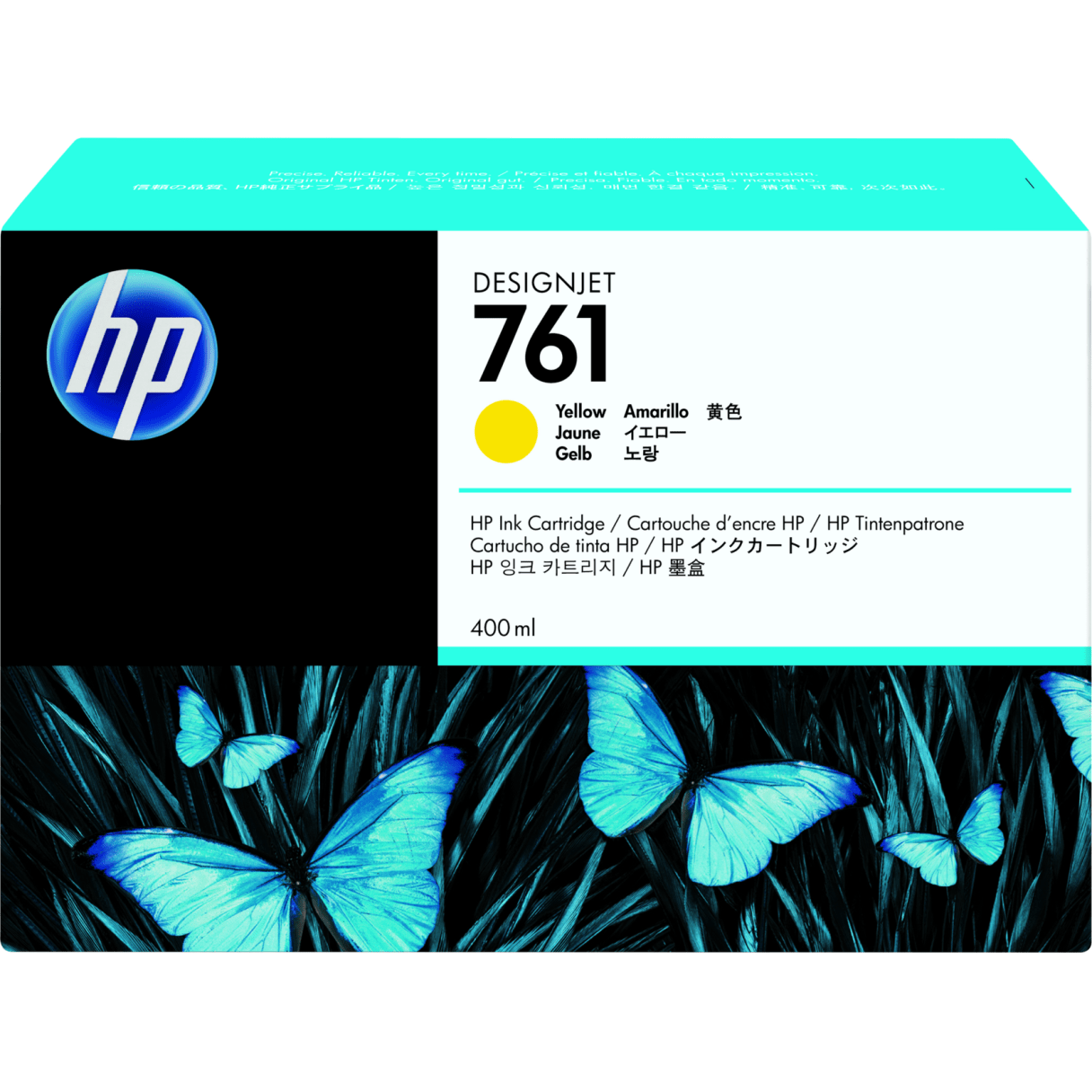 Cartucho de tinta HP 761 Amarillo Original-1