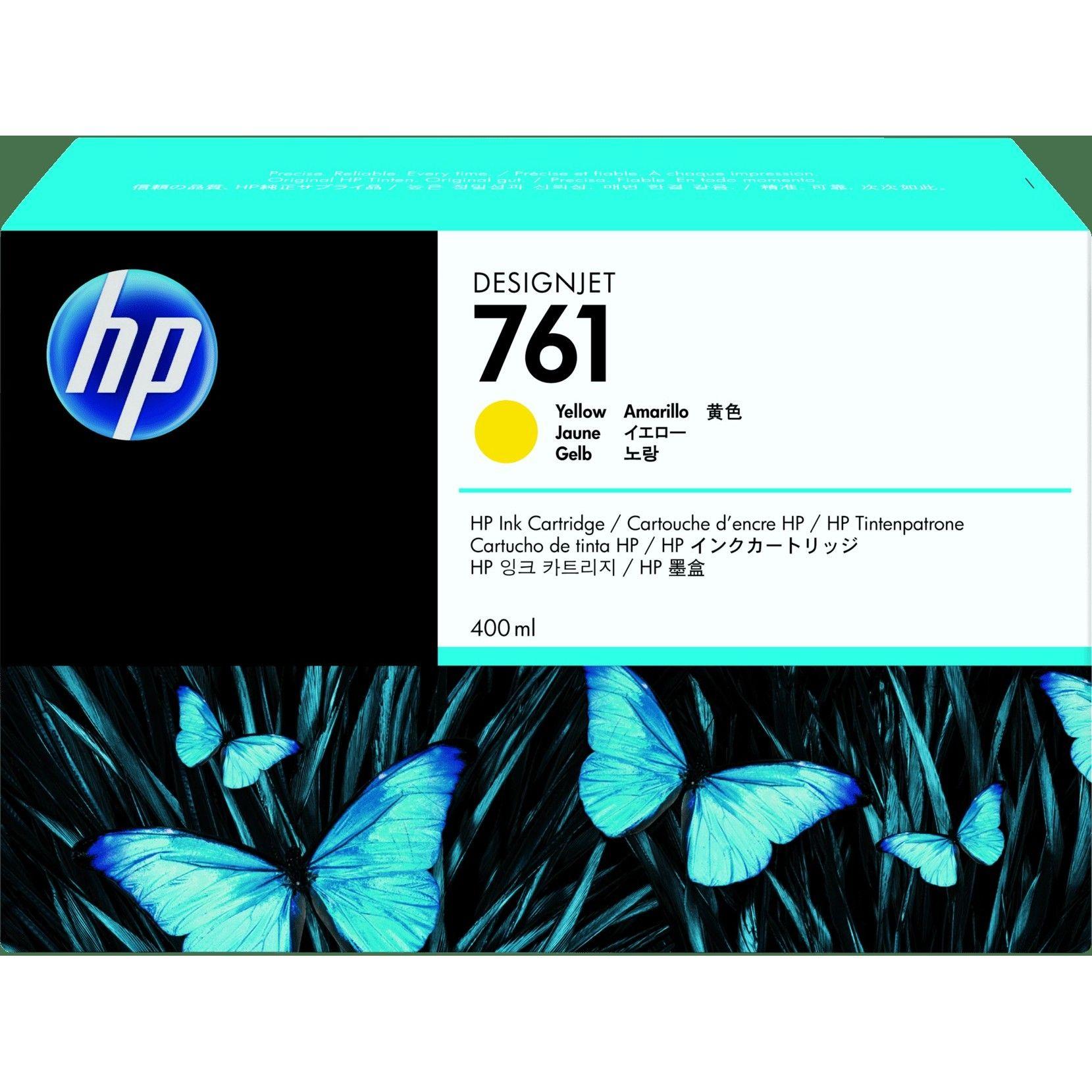 Cartucho de tinta HP 761 Amarillo Original-0