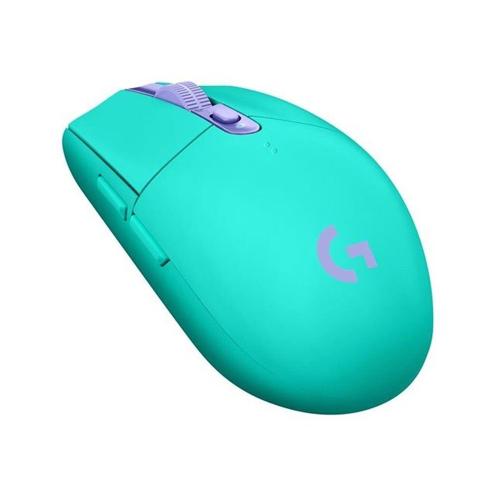 Mouse gamer Logitech G305 inalámbrico 12,000 DPI menta-1