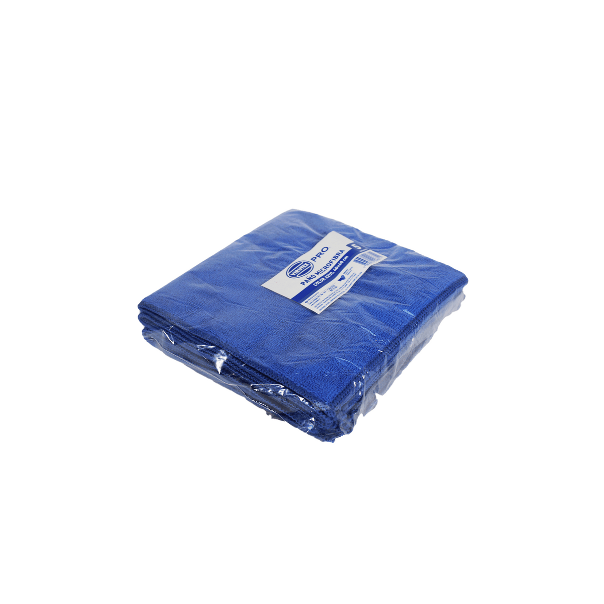 Paño de microfibra Virutex Pro multiuso 40x40 cm paquete de 5 unidades azul-1