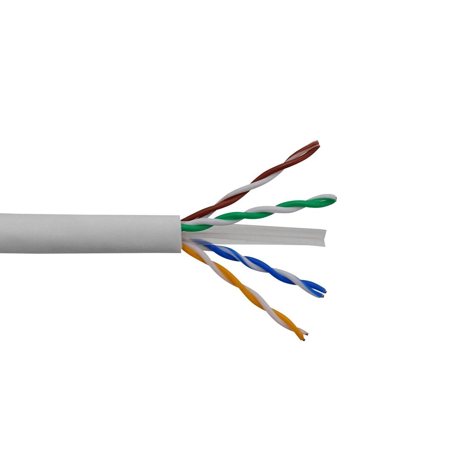 Cable UTP Furukawa CAT6 305 m LSZH unifilar blanco-1