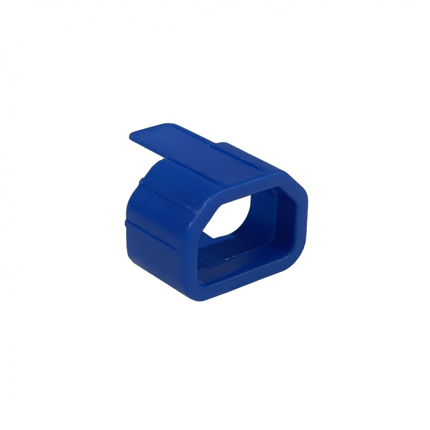 Seguro Tripplite para conector C13 Plug-Lock azul-0