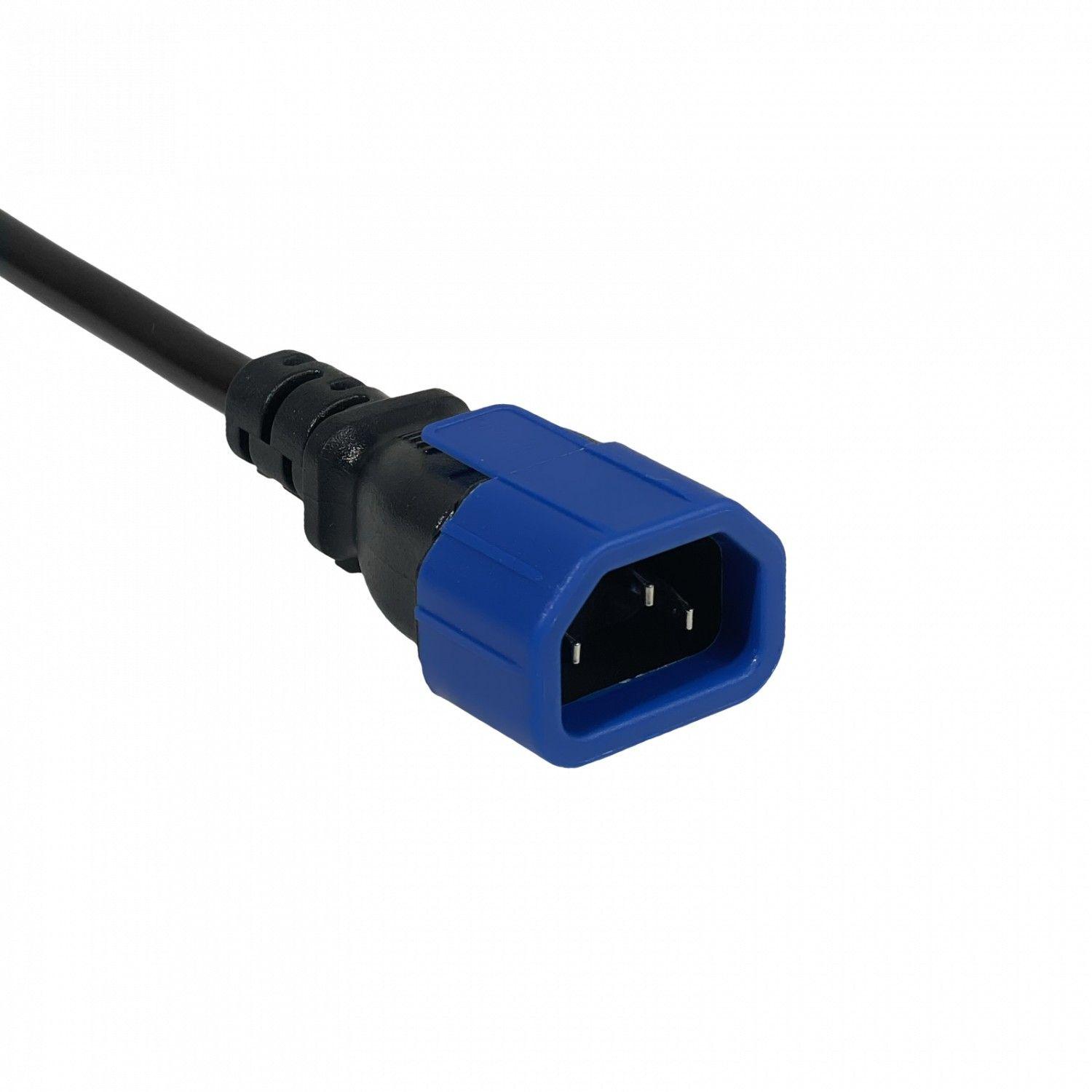 Seguro Tripplite para conector C13 Plug-Lock azul-5