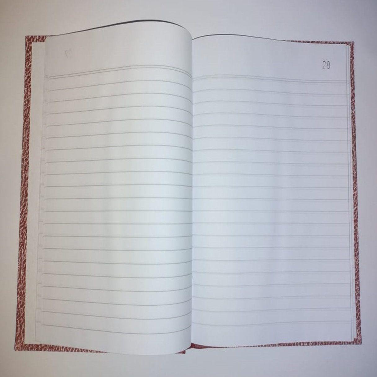 Cuaderno empastado foliado liso 100 hojas-1