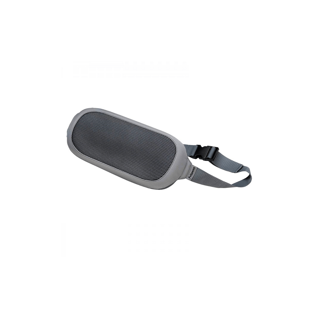 Cojín lumbar Fellowes Ispire con correa ajustable gris-0