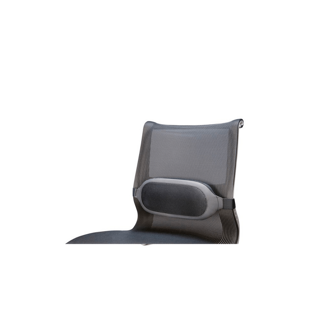 Cojín lumbar Fellowes Ispire con correa ajustable gris-1