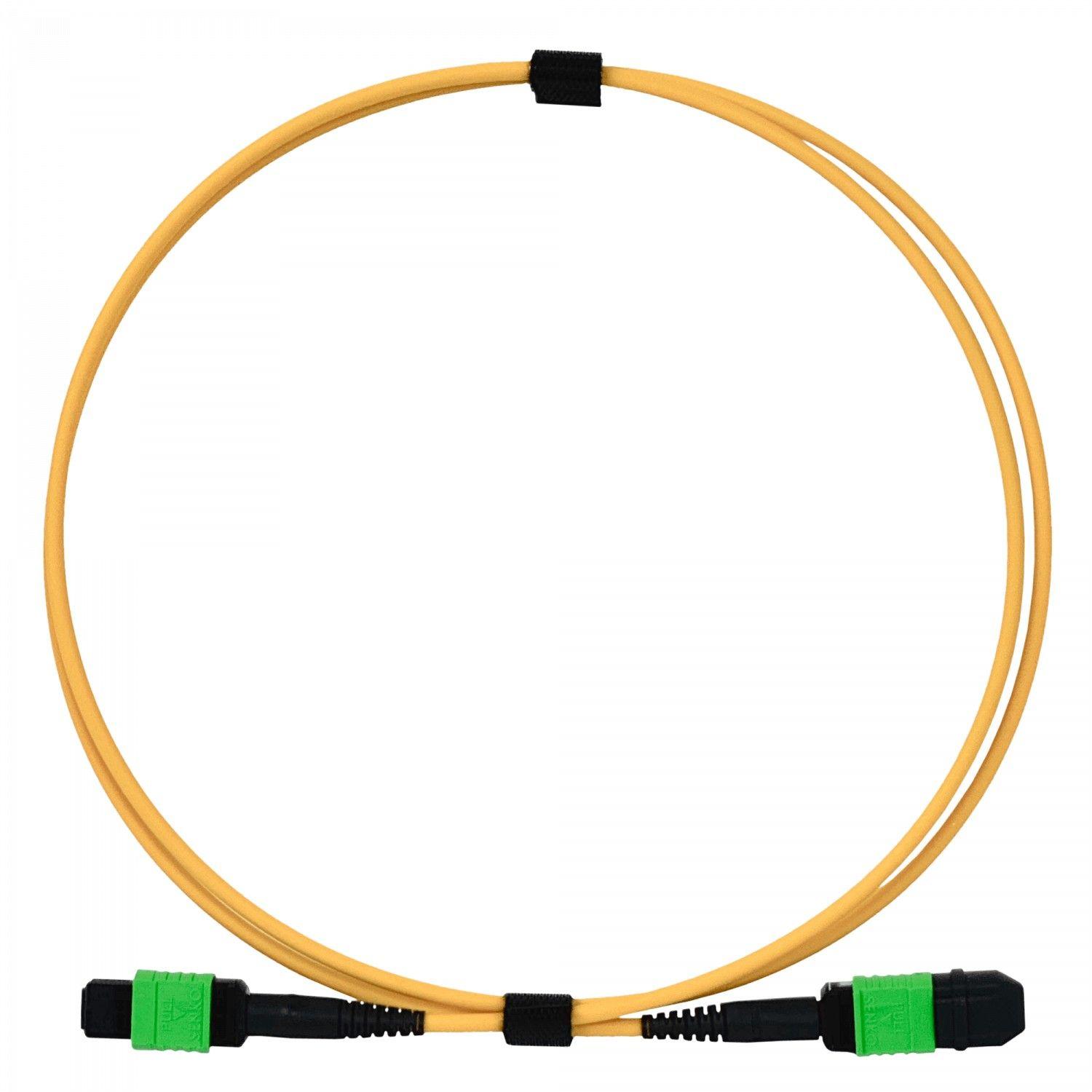 Cable de fibra óptica Ubiquiti MPO-MPO 12 fibras 1 m-2