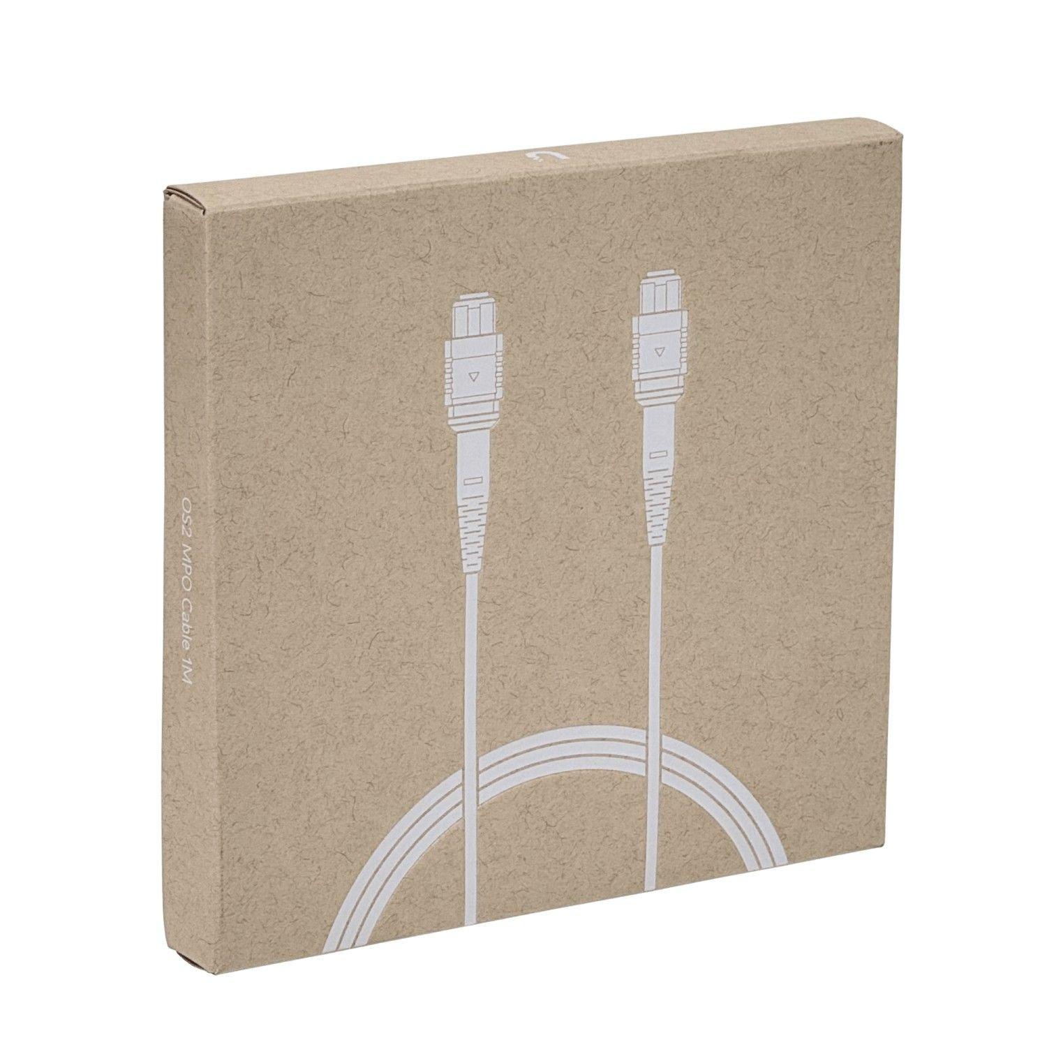 Cable de fibra óptica Ubiquiti MPO-MPO 12 fibras 1 m-3