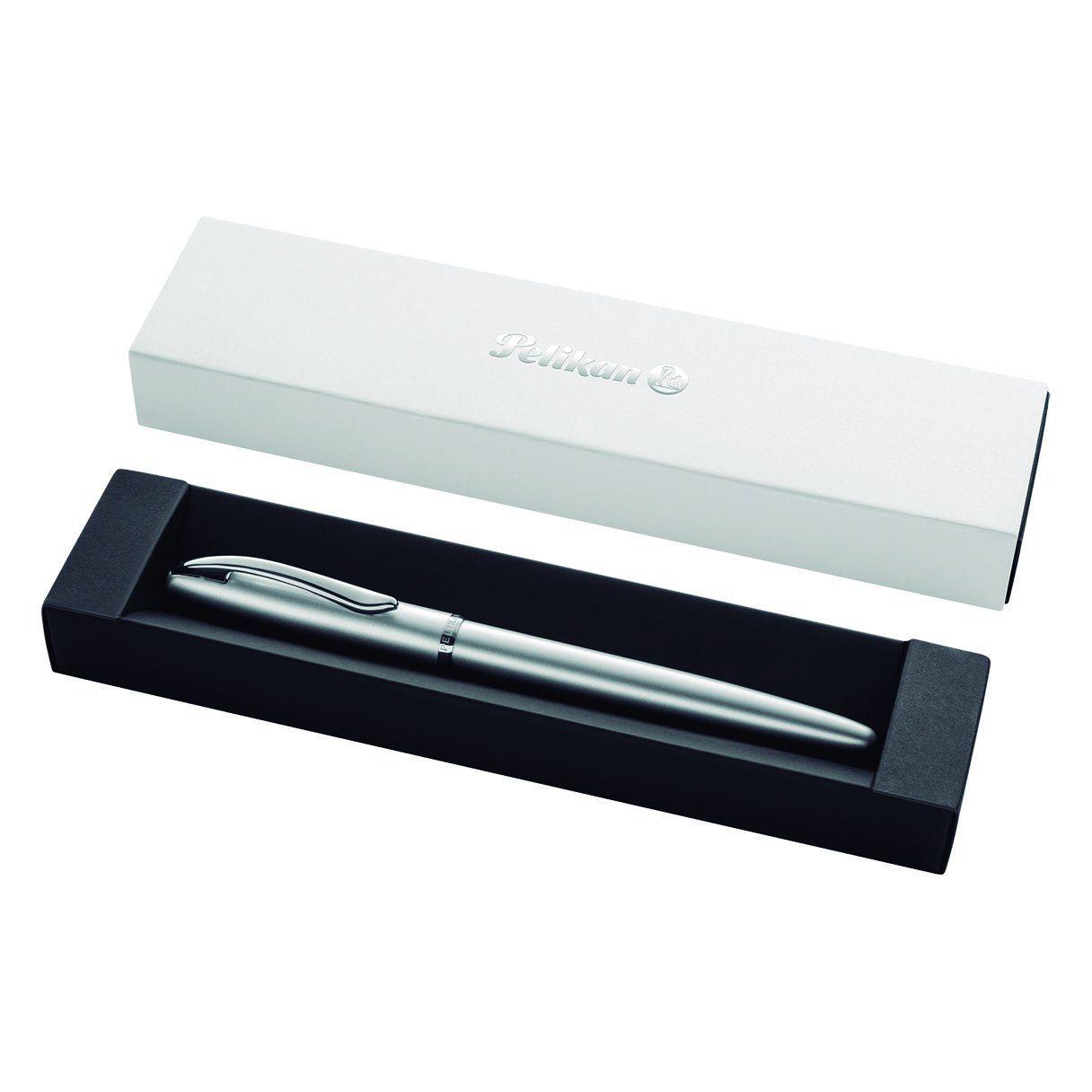Bolígrafo Pelikan Jazz Noble elegante plateado-1