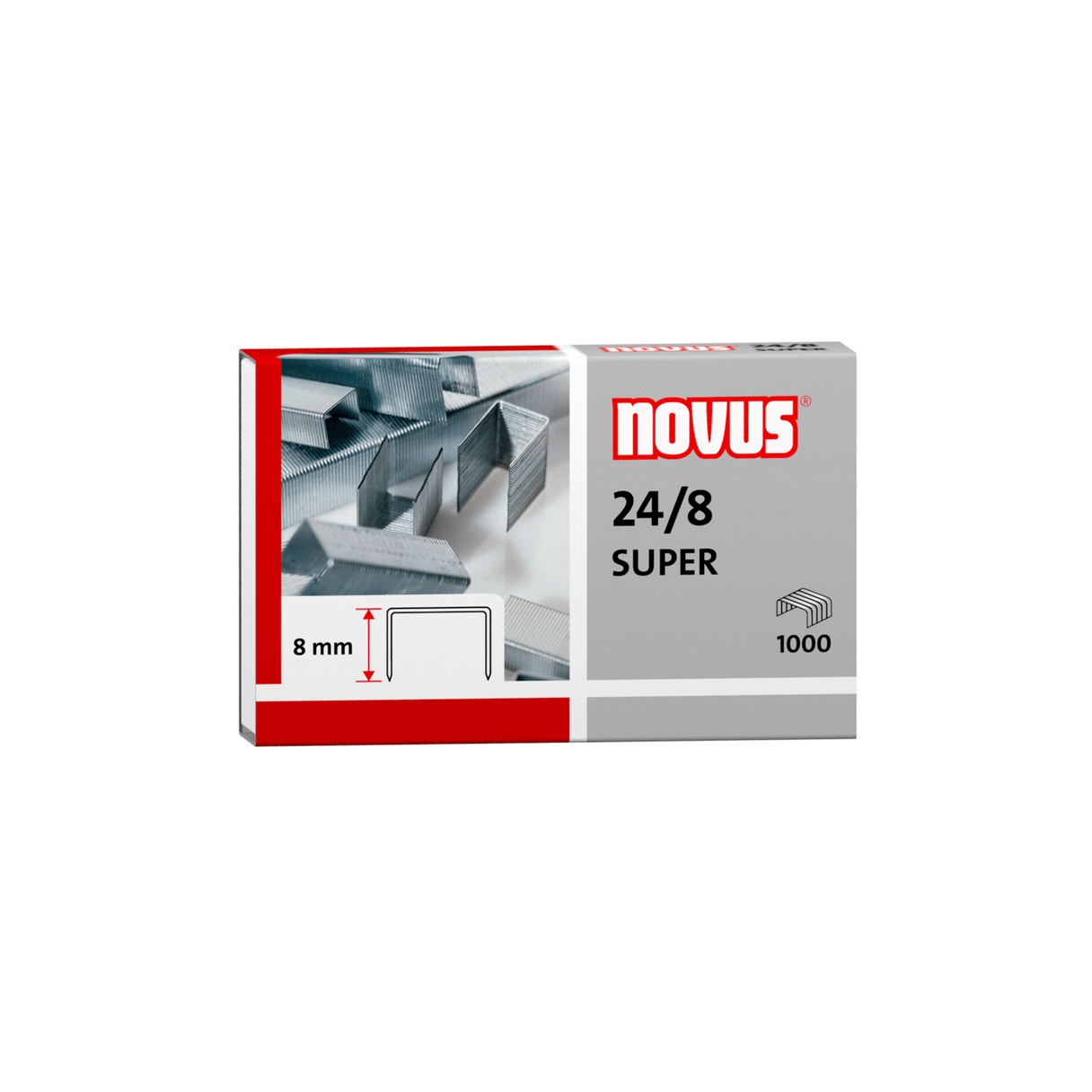 Corchetes Novus 24/8 Caja de 1000 unidades-1