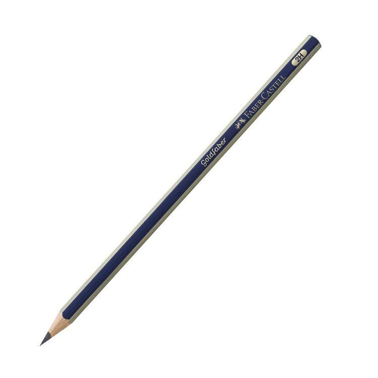 Lápiz de grafito Faber Castell Goldfaber 1221 2H-0