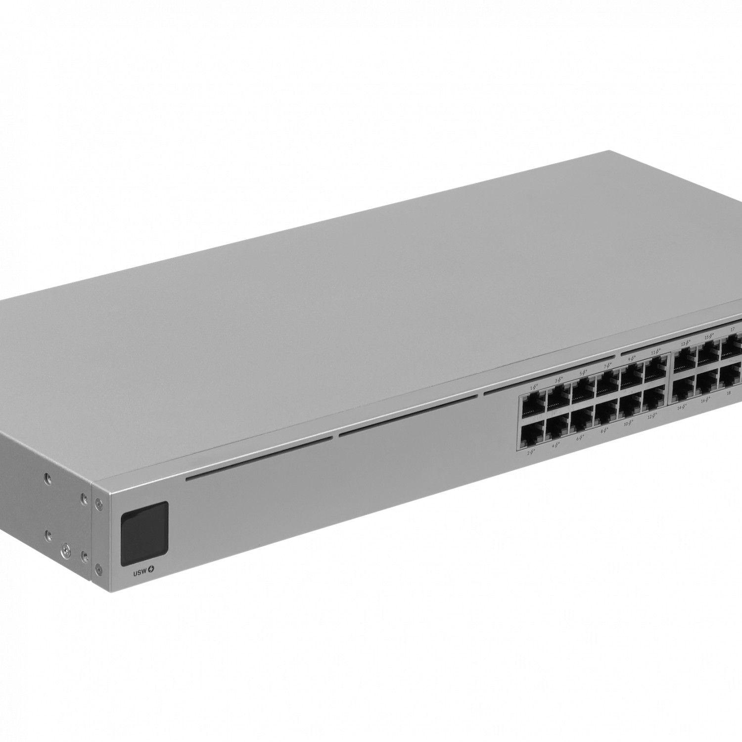Switch Ubiquiti USW-24-POE 95 W con 16 puertos PoE-1