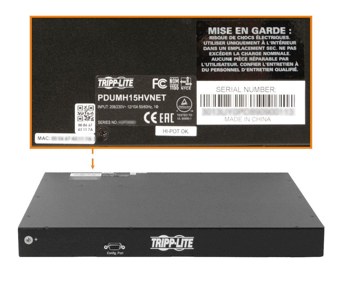 PDU Tripplite Ethernet 8 C13 1 DB9 1 C14 1U Rack 208-230 V-2