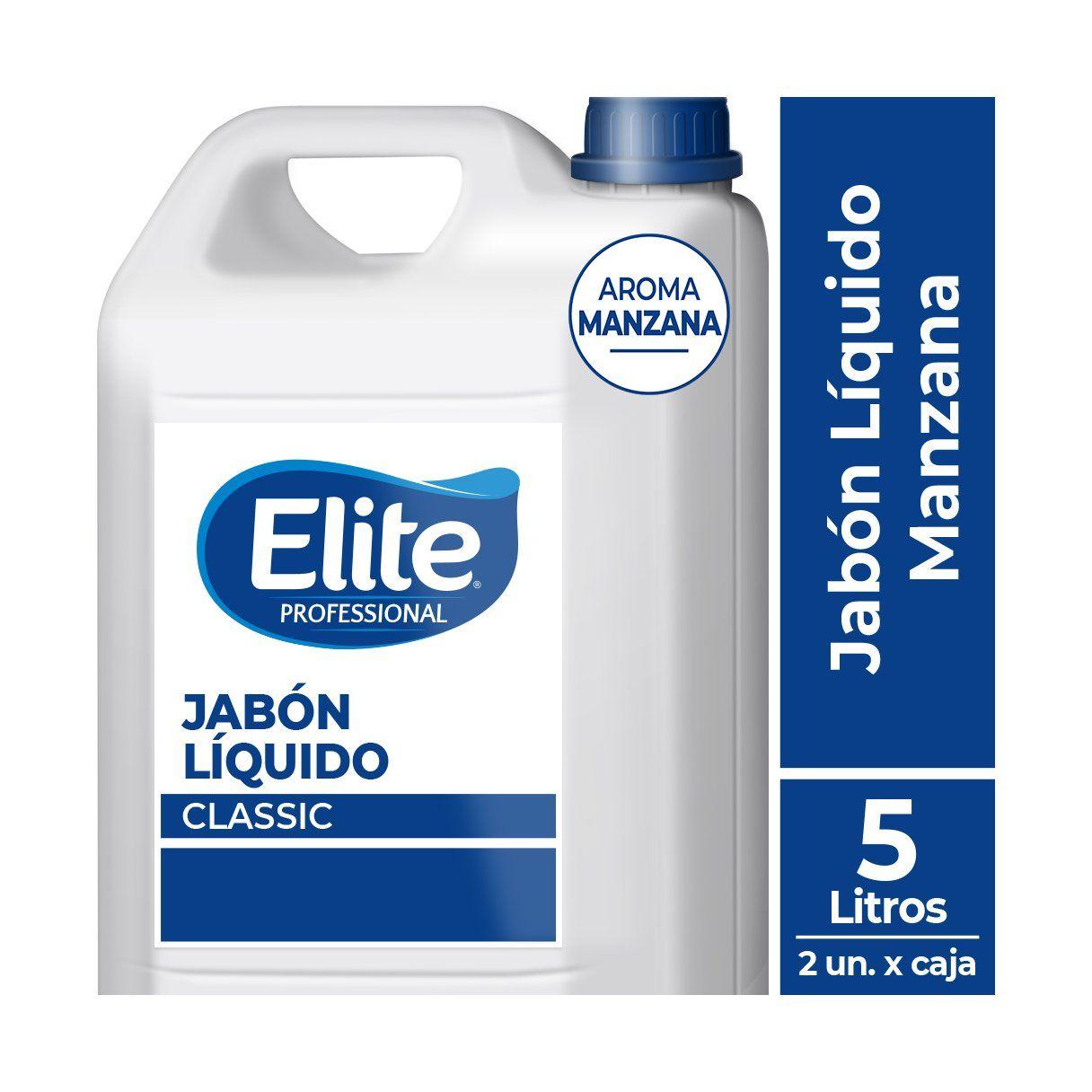 Jabón líquido Elite Profesional Económico 5 L manzana-1