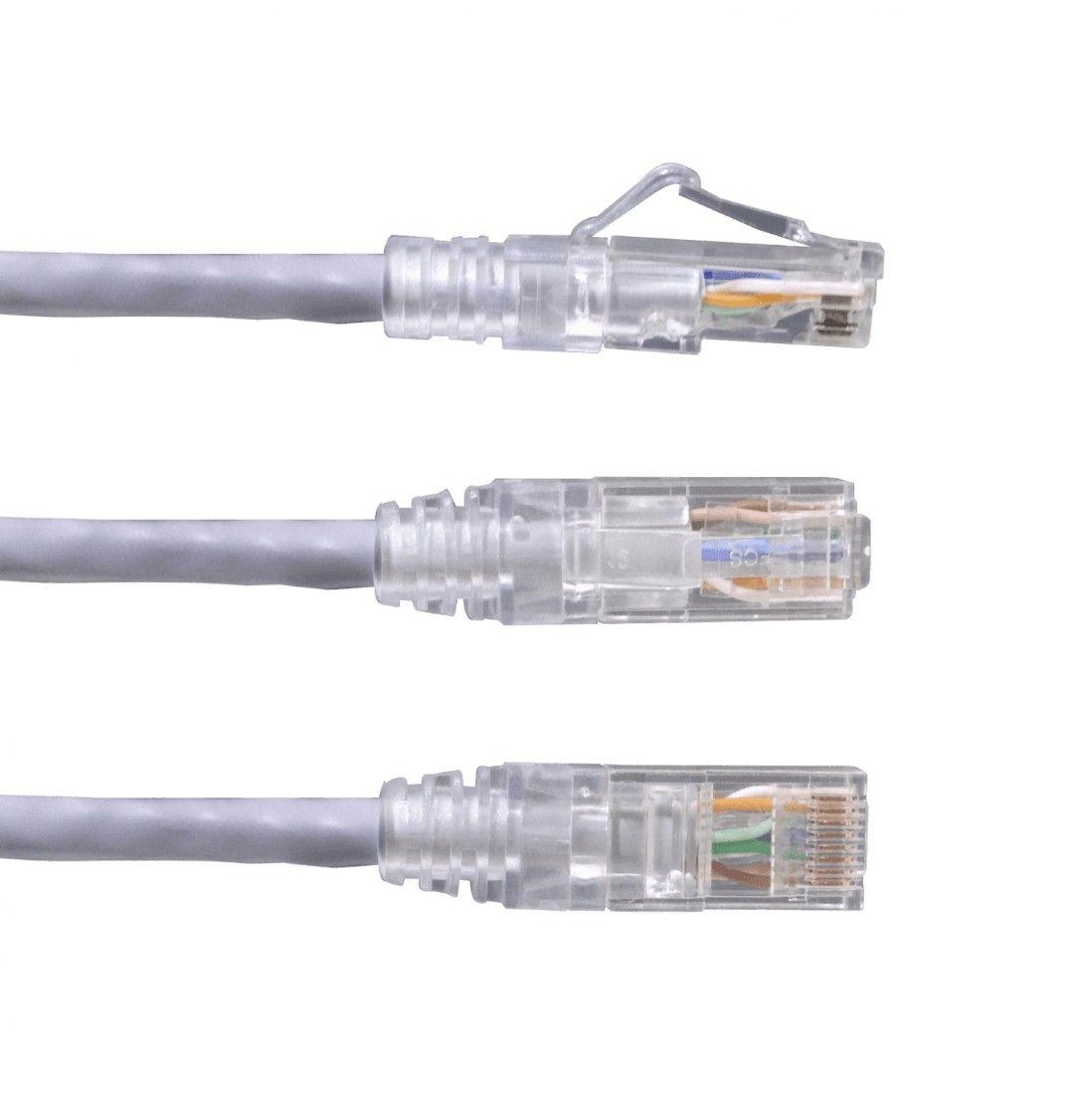 Cable patch Furukawa Cat6 2 m U/UTP LSZH gris-3