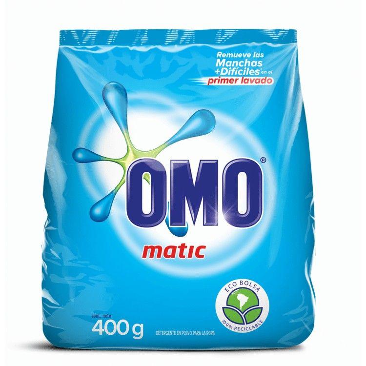 Detergente en polvo Omo Matic Multiacción 400 g-0