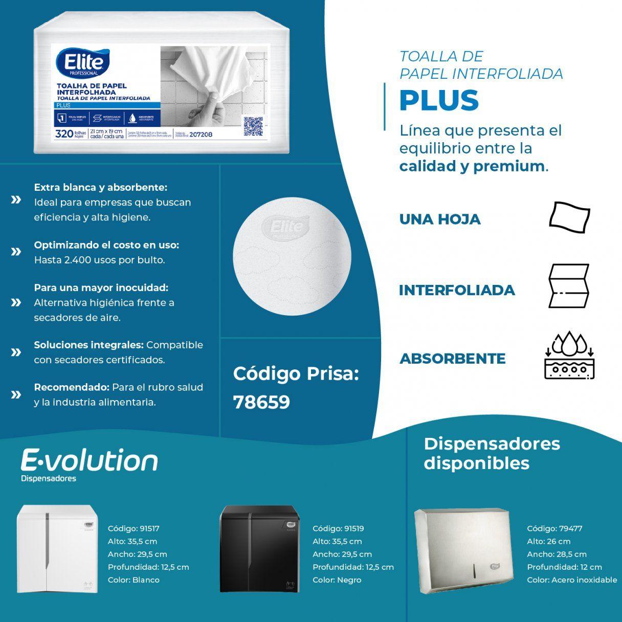 Servilleta de mantel Elite Excellence doble hoja 40x40 cm 100 unidades-2