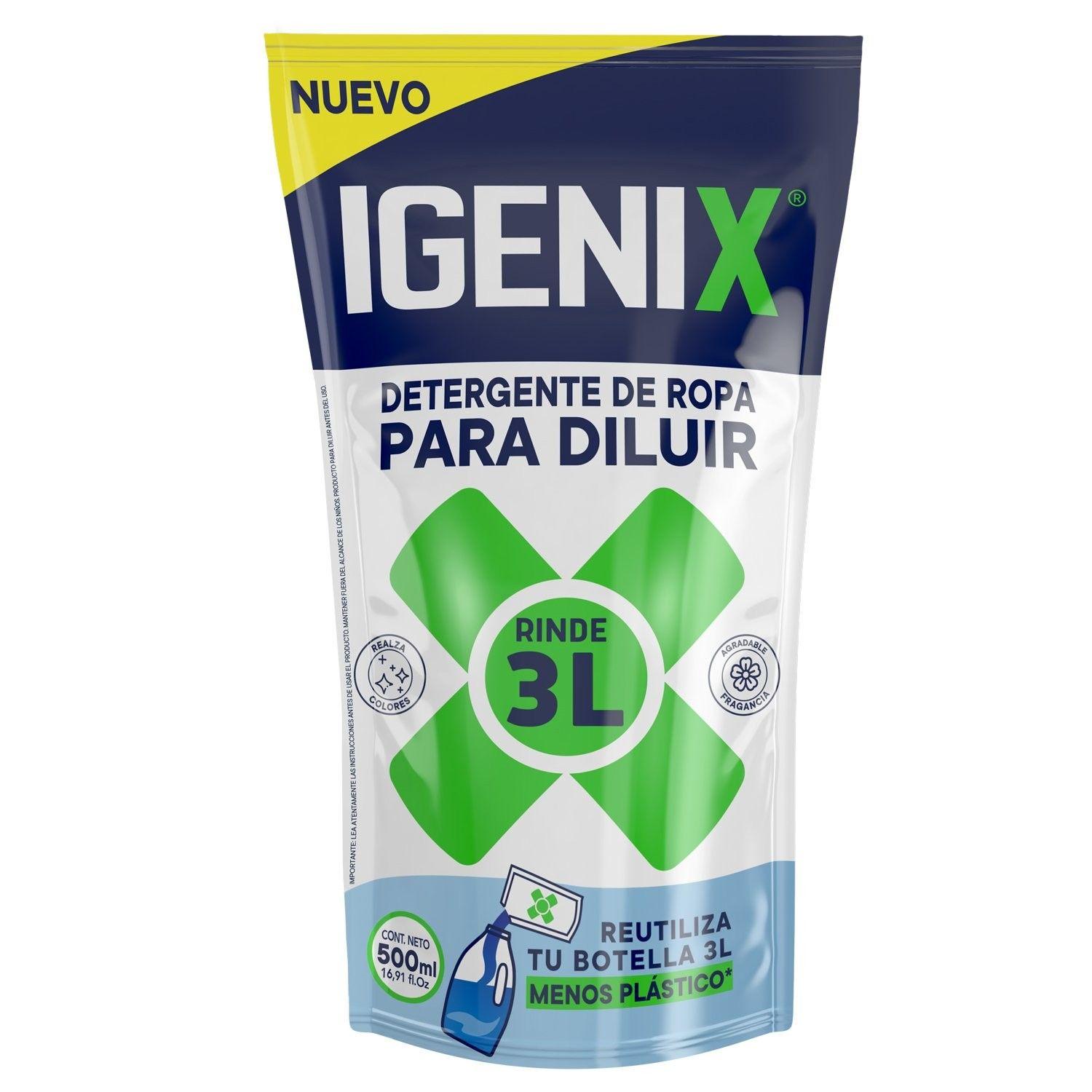 Detergente líquido Igenix concentrado 500 ml-0
