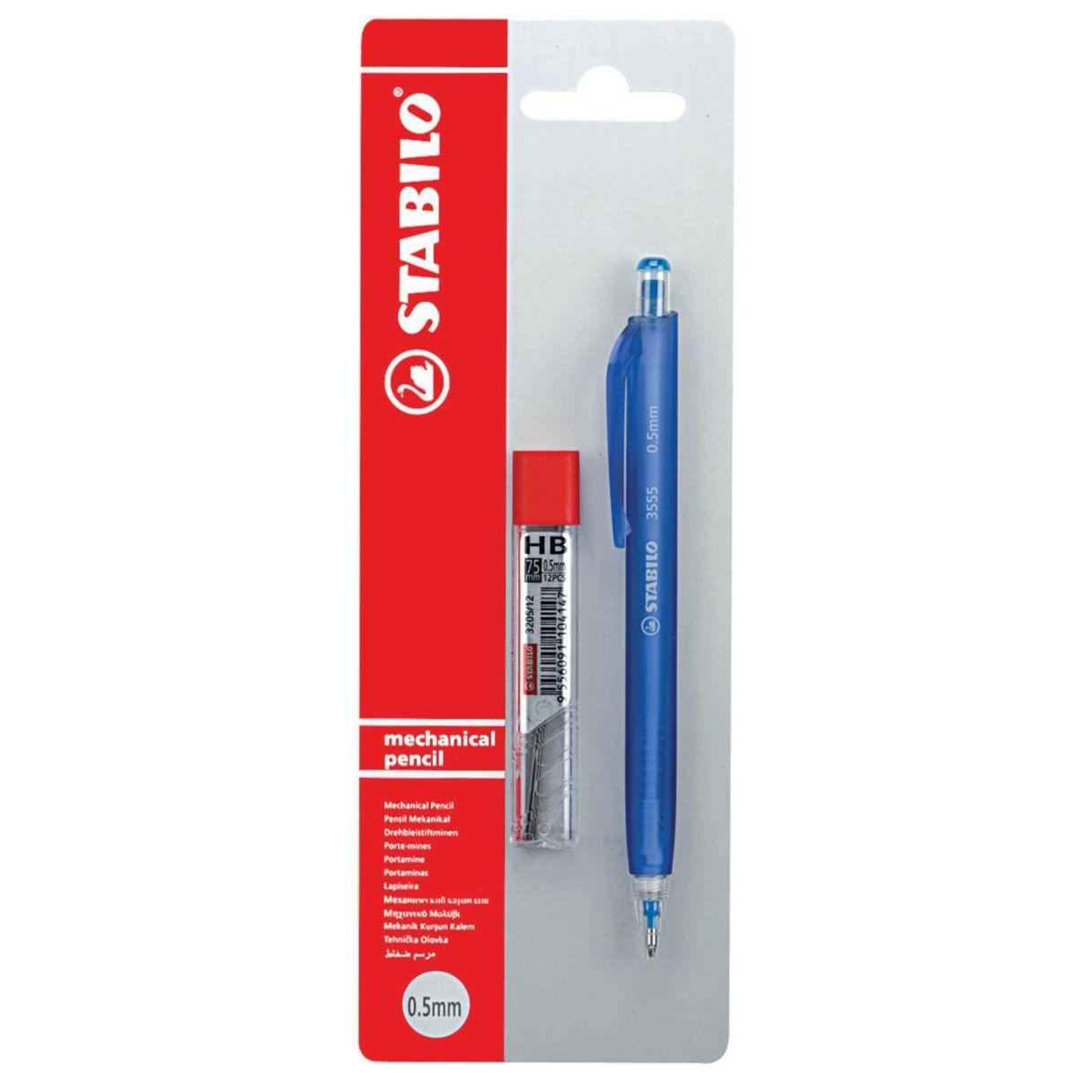 Portamina Stabilo 3555 0,5 mm azul-1