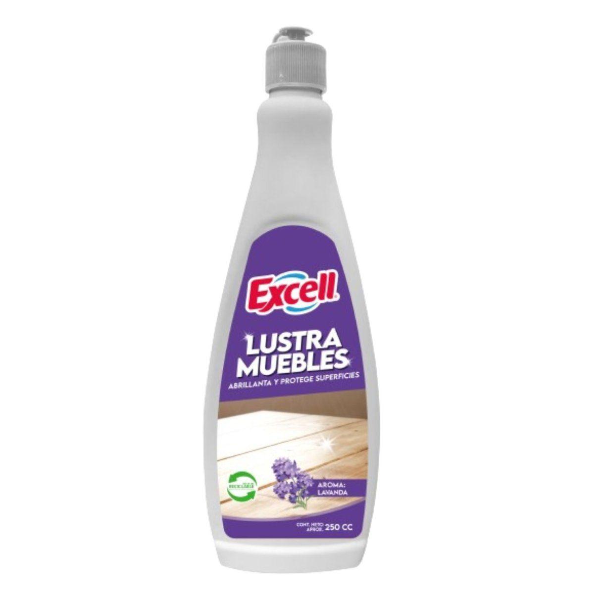 Lustramuebles Excell Crema Lavanda 250 cc-1