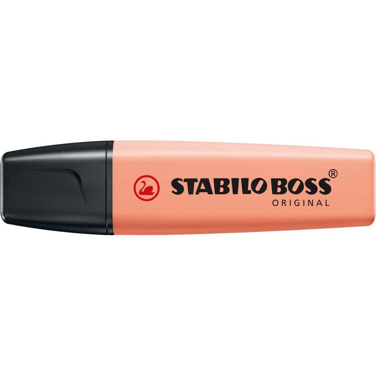 Destacador Stabilo Boss Pastel Naranja-0