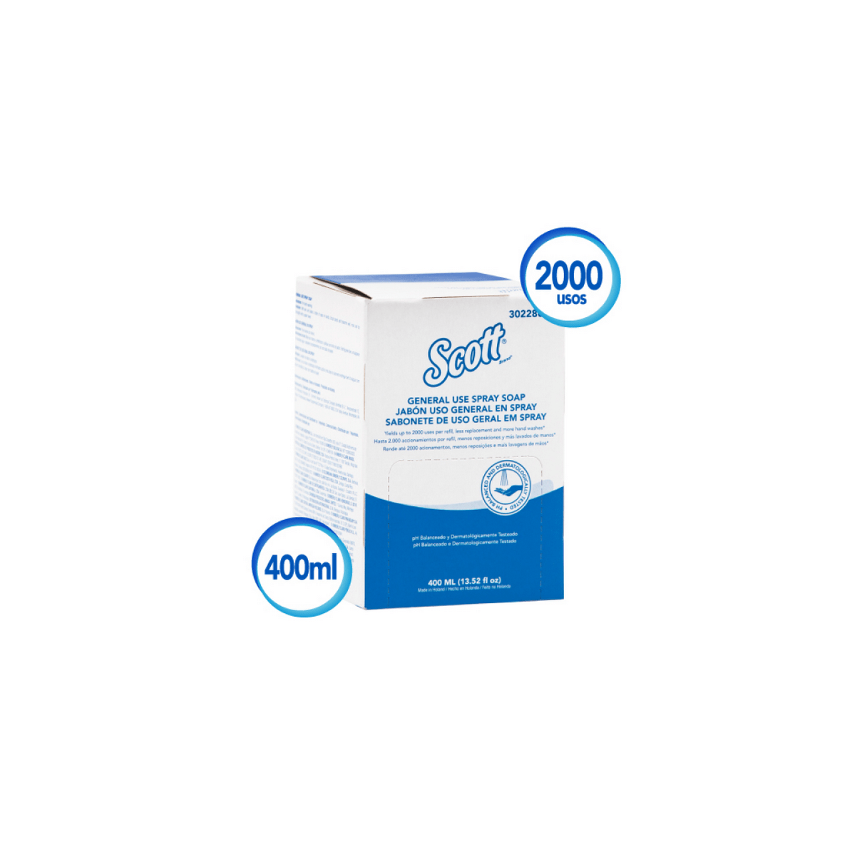Jabón para manos Scott 400 ml-1