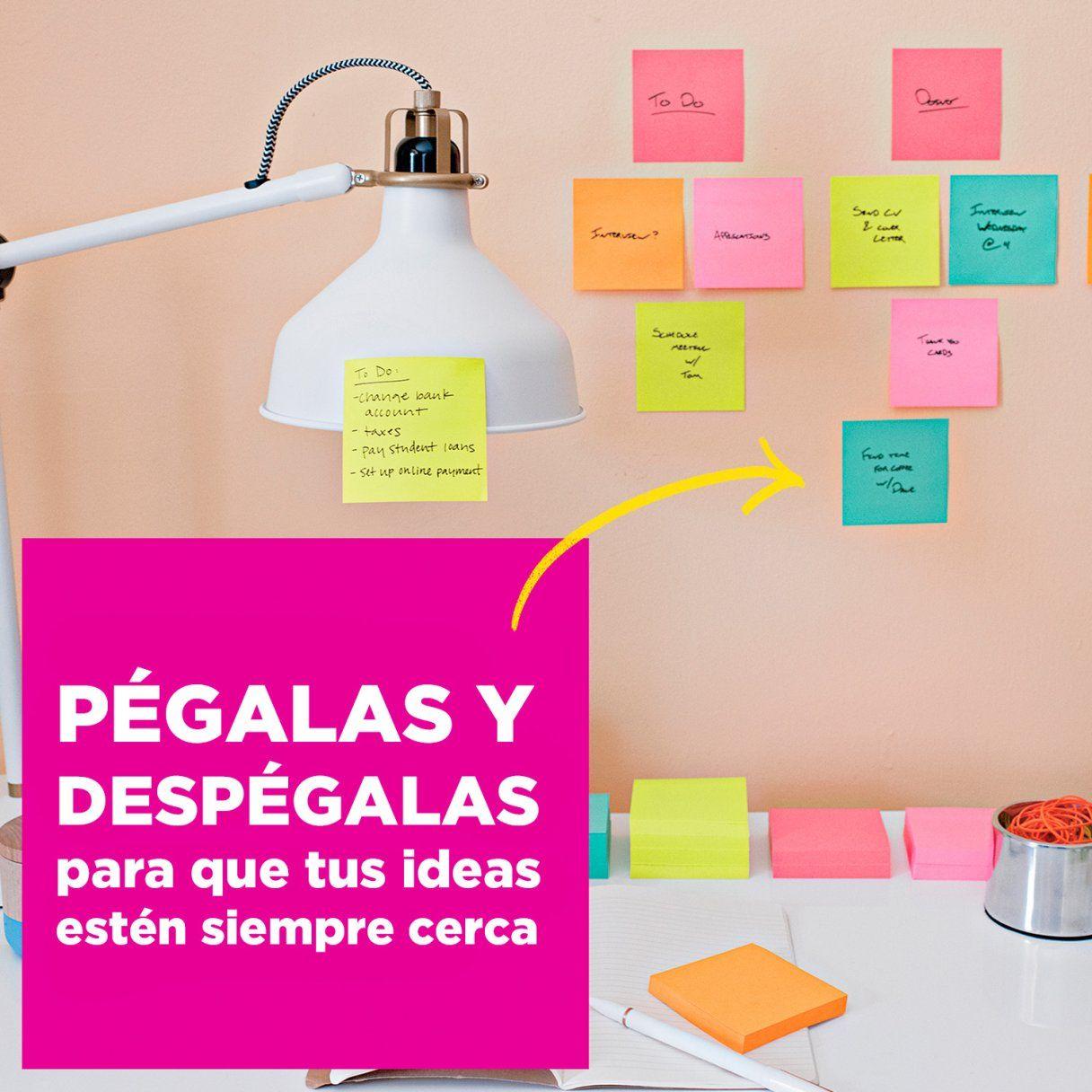 Notas adhesivas 3M Post-It 76x76 mm 270 hojas 3 colores-4
