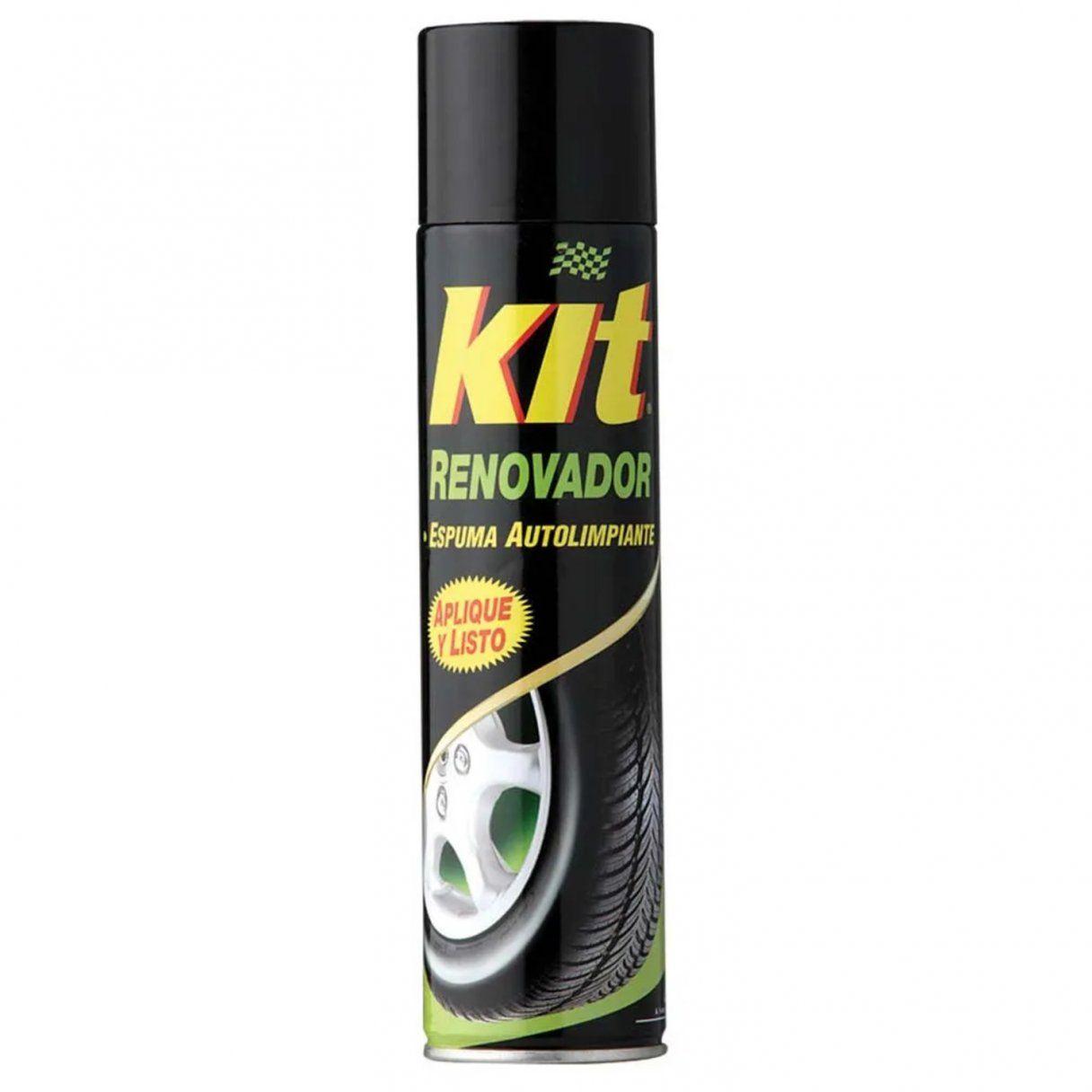 Renovador de neumáticos KIT espuma autolimpiante 360 ml-1