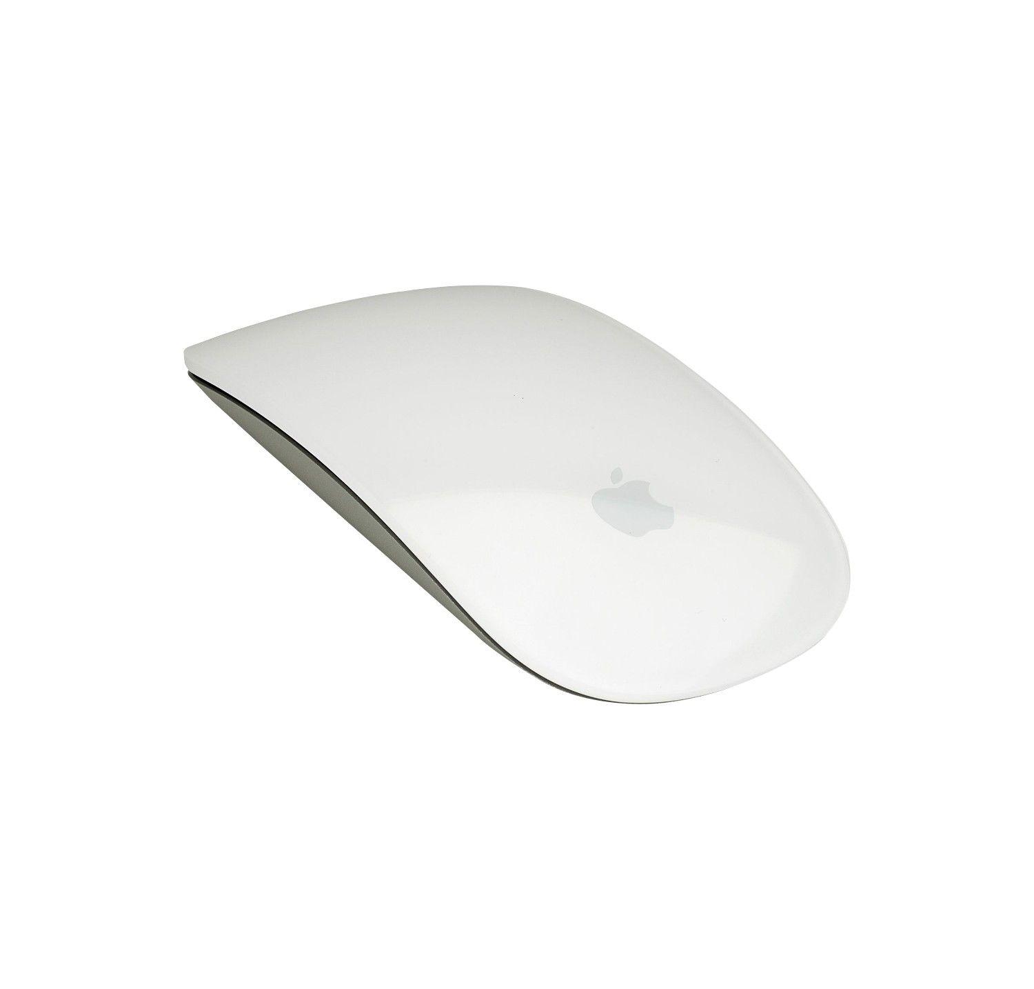 Mouse Apple Bluetooth inalámbrico con batería de litio blanco-0