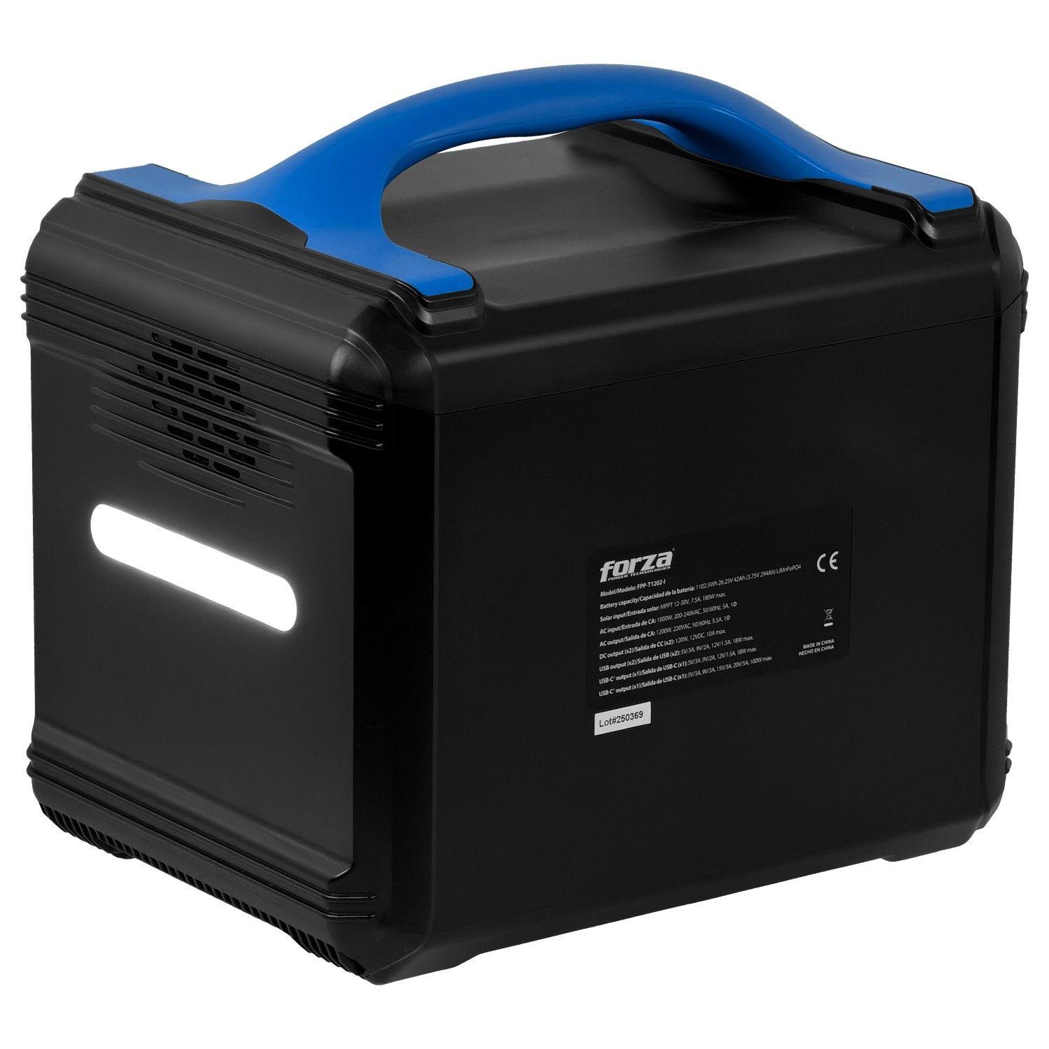 Batería portátil Forza 1200 W litio LMFP 1102 Wh-4