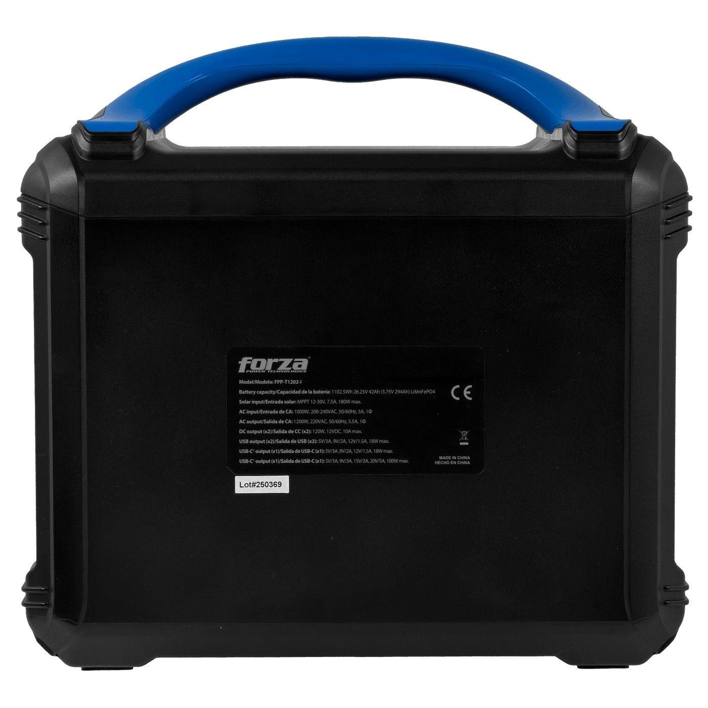 Batería portátil Forza 1200 W litio LMFP 1102 Wh-5