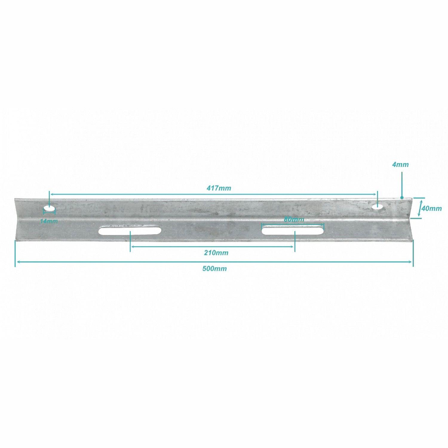 Cruceta de paso BT-AT 40x40x4 mm 500 mm-2