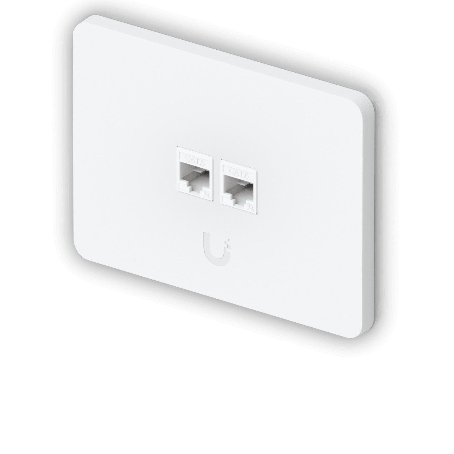 Faceplate Ubiquiti 2 Keystone horizontal pintable 118x88 mm blanco-3