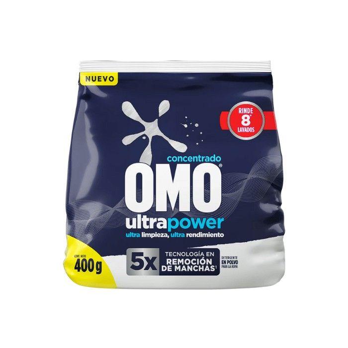 Detergente en polvo Omo Ultra Power 400 g-0