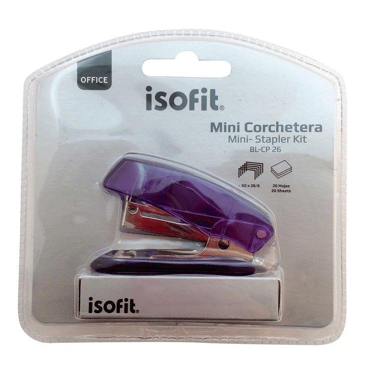 Corchetera mini ISOFIT 26/6 con cajón de corchetes-0
